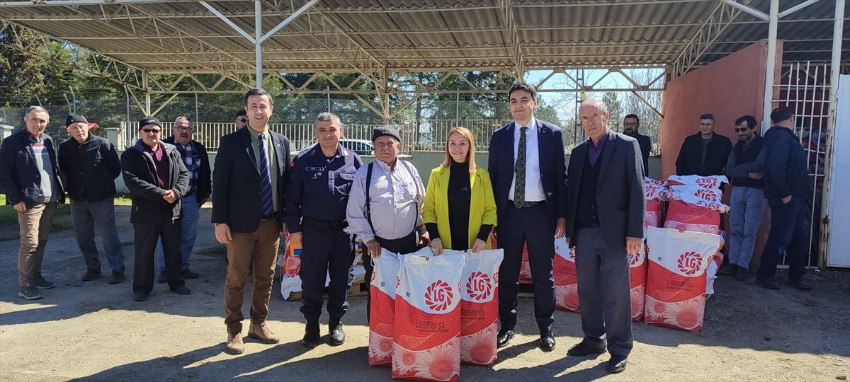 Pazaryeri\'nde Ayçiçeği Tozu Desteği