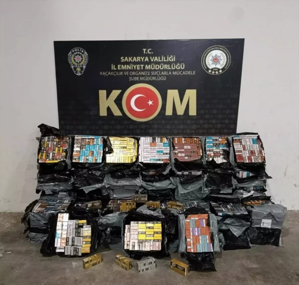 Hendek\'te Kaçak Tütün Operasyonu