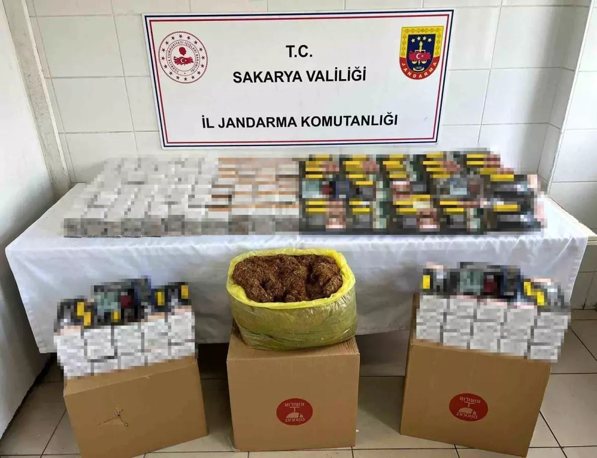 Sakarya\'da Kaçakçılık Operasyonu: 4 Gözaltı