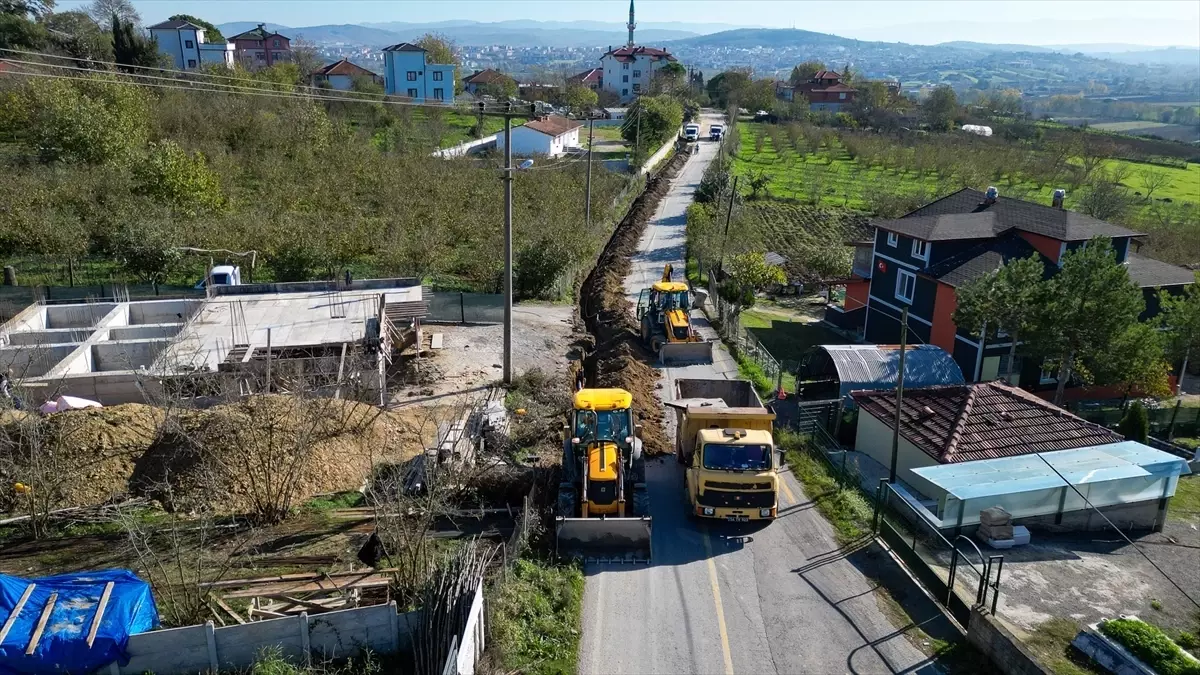 SASKİ\'den Ferizli\'ye Yeni İçecek Suyu Hattı