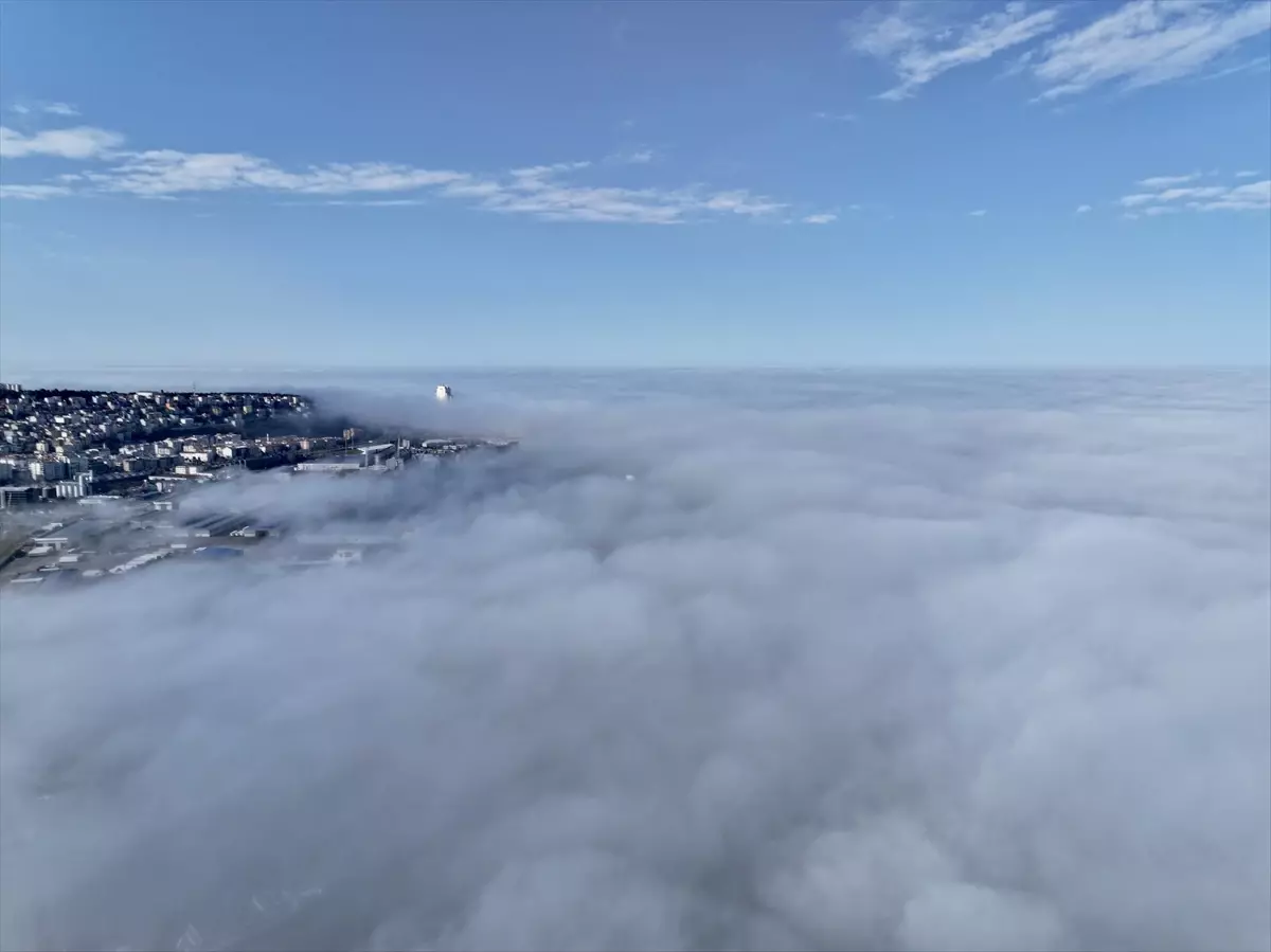 Samsun\'da Görsel Şölen: Sis Denizi