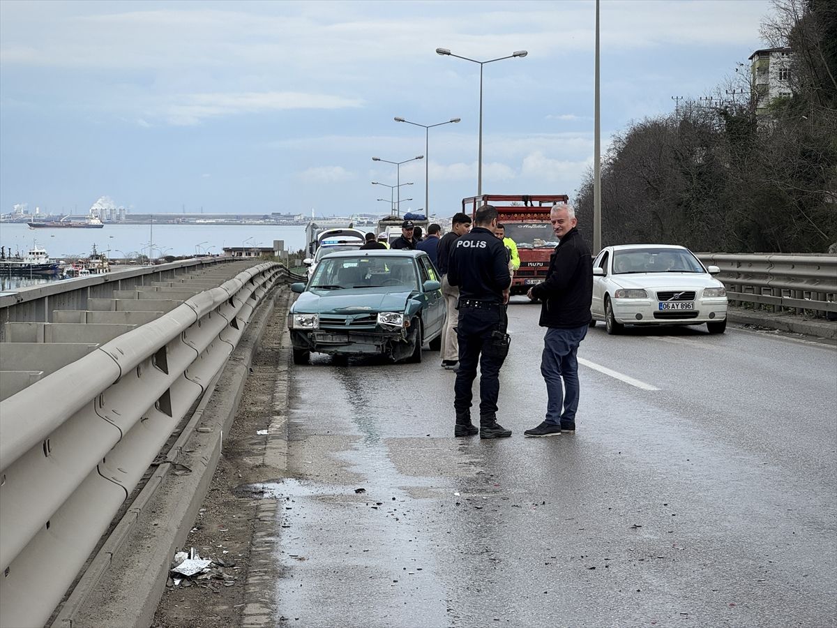 Samsun\'da İki Trafik Kazası: 2 Yaralı!