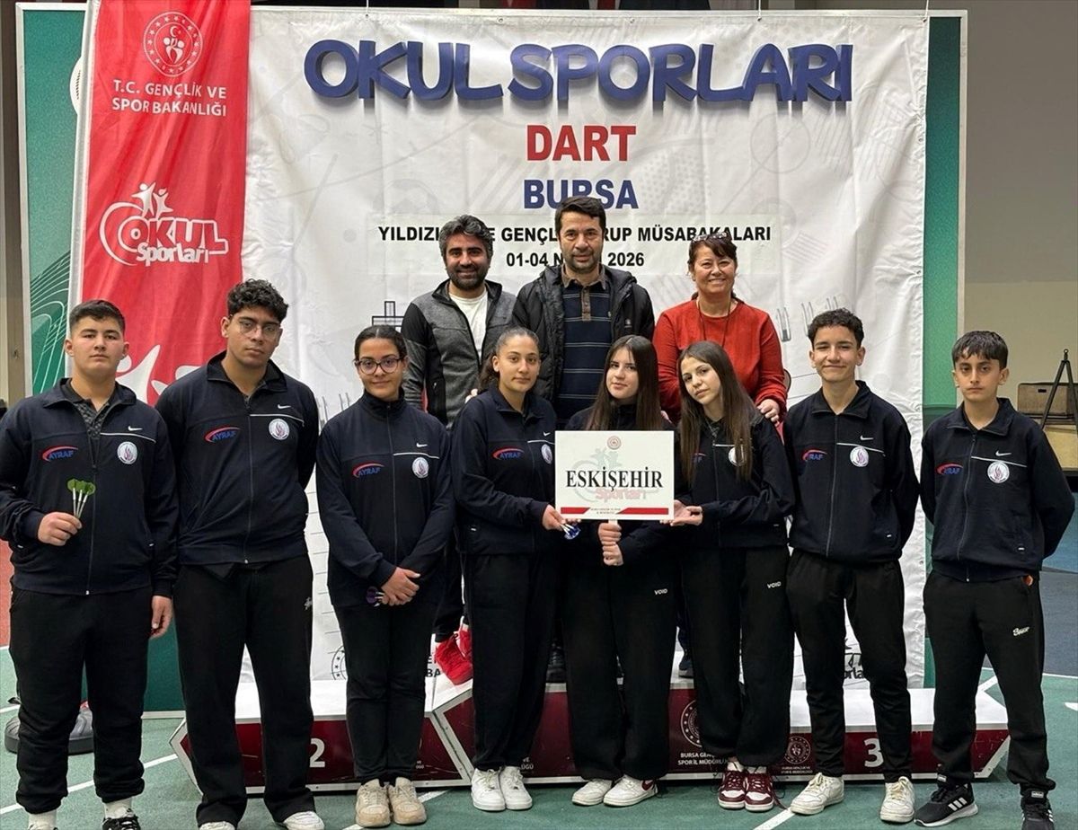 Sivrihisar Kız Dart Takımı Türkiye Finallerinde