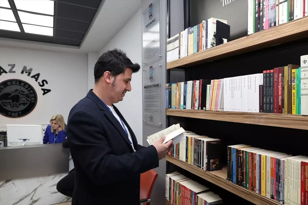 Talas Belediyesi\'nde Kütüphane Açıldı