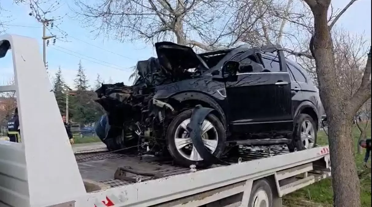 Tokat\'ta Feci Kaza: Bir Ölü, İki Yaralı