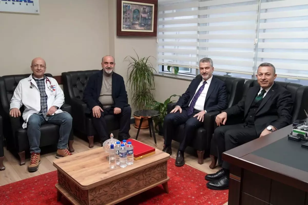 Vali Şahin\'den Hastane Ziyareti