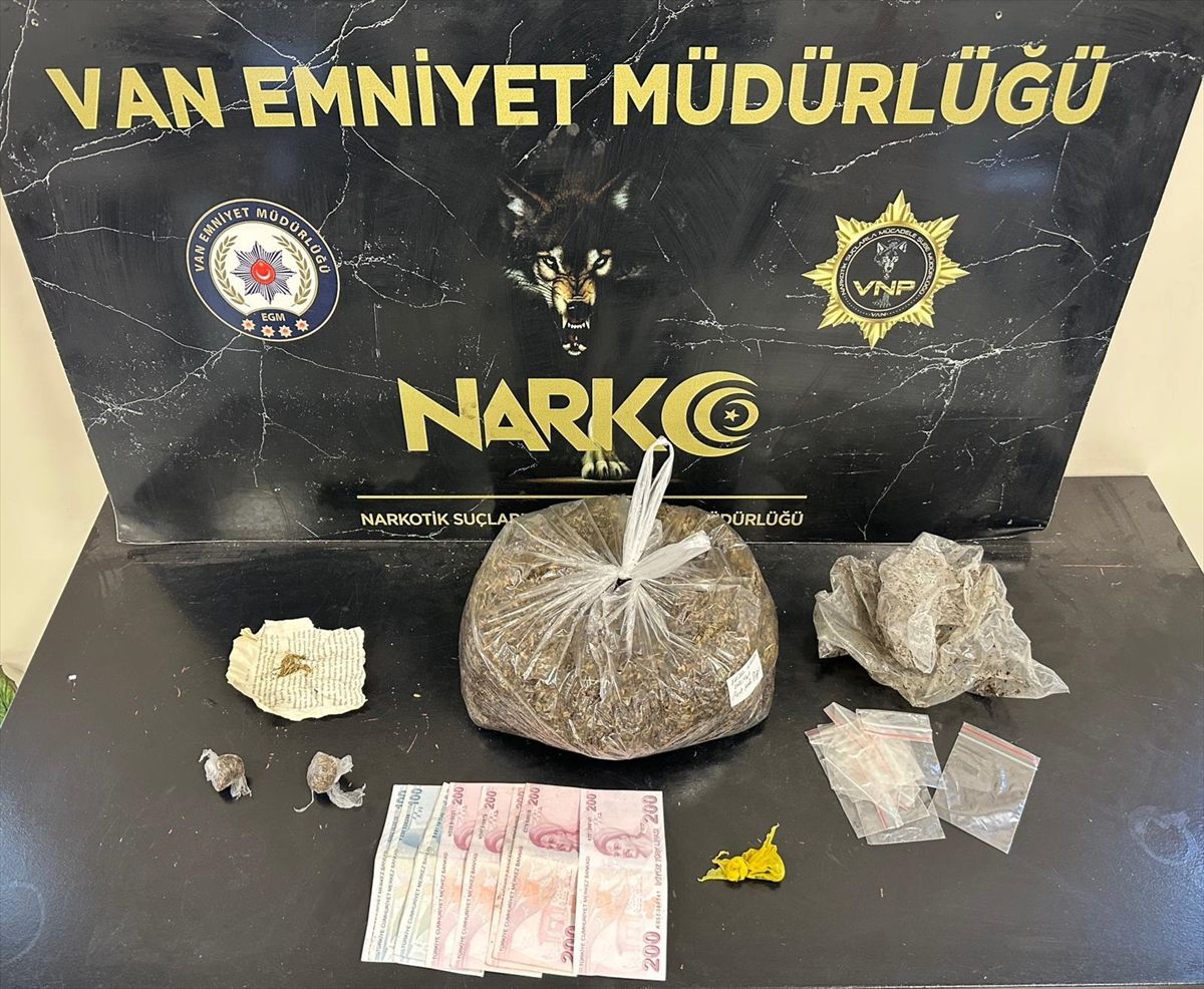 Van\'da Uyuşturucu Operasyonu: 48 Gözaltı