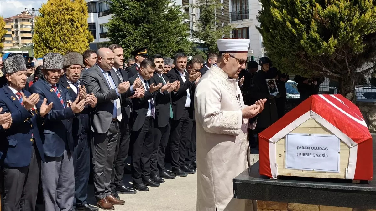 Kıbrıs Gazisi Şaban Uludağ Son Yolculuğuna Uğurlandı