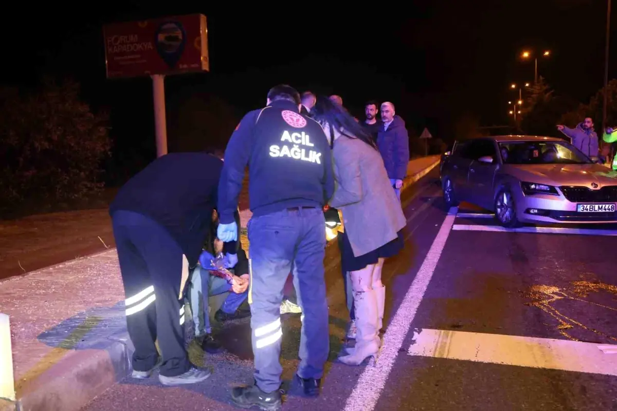 Nevşehir\'de Alkollü Sürücü Kavga Çıkardı