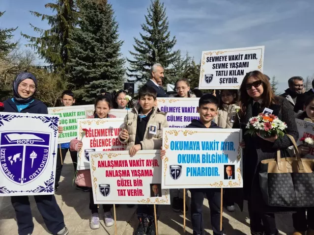 Bolu’da öğrenciler ve aileler Baysal’ın izinde bilim ve sanatta buluştu