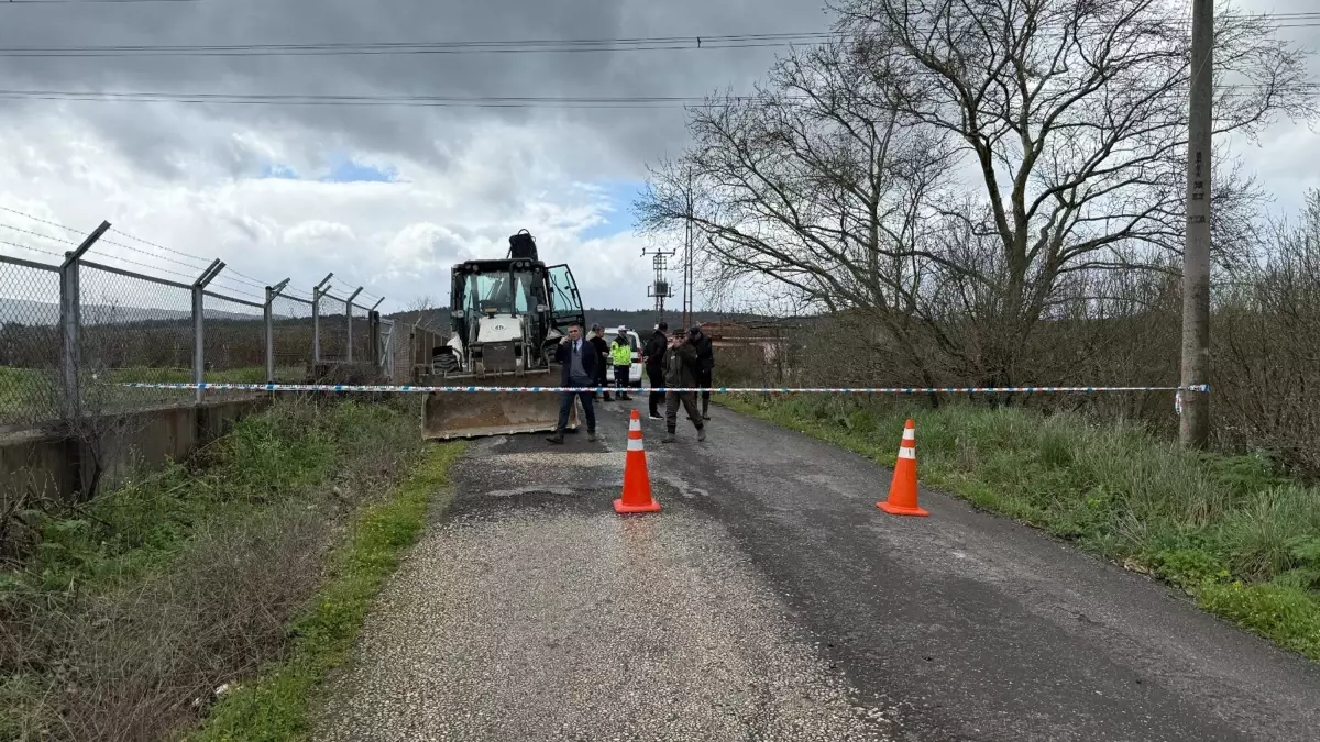 Çanakkale\'de Kocabaş Çayı Taştı