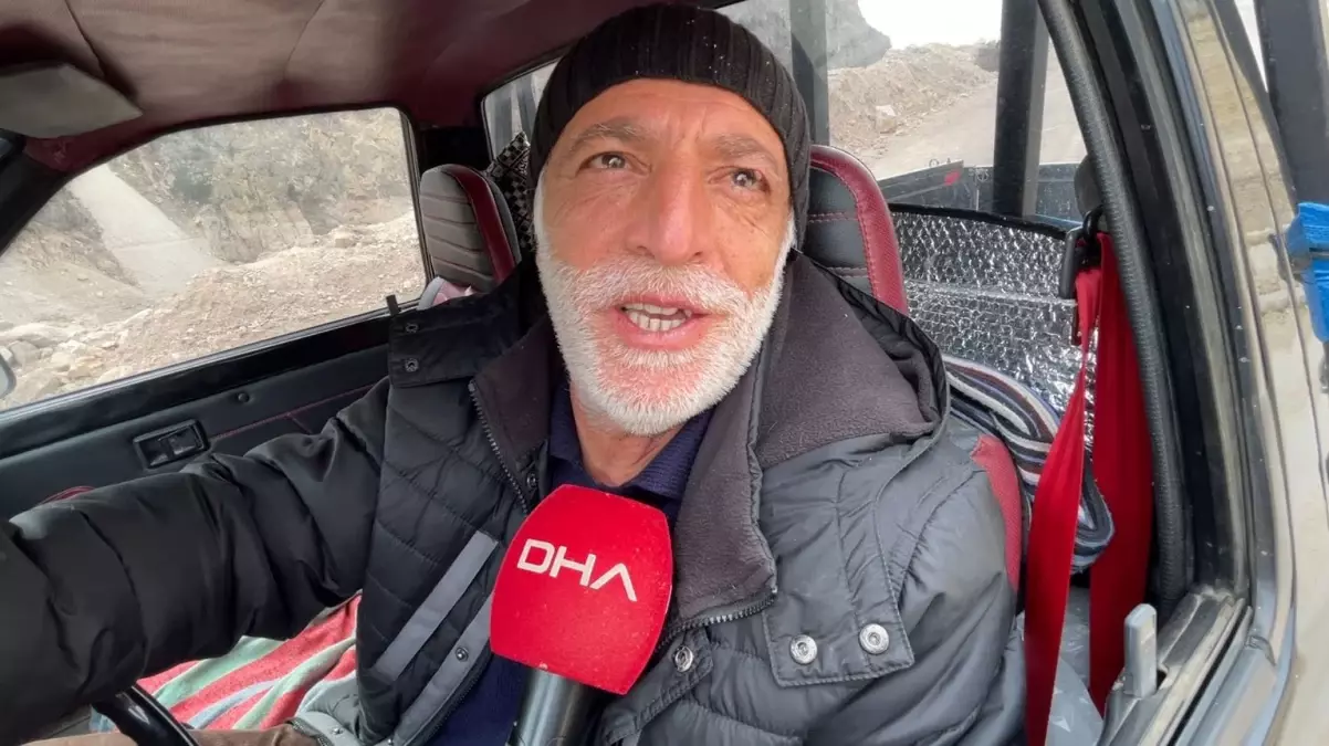 Artvin\'de Şoför Olmak Zor
