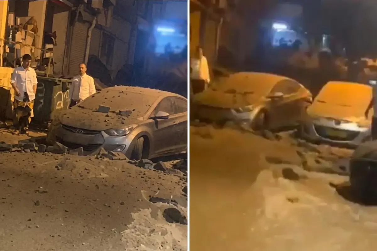 İran füzeleri İsrail\'in kanalizasyon sistemini çökertti