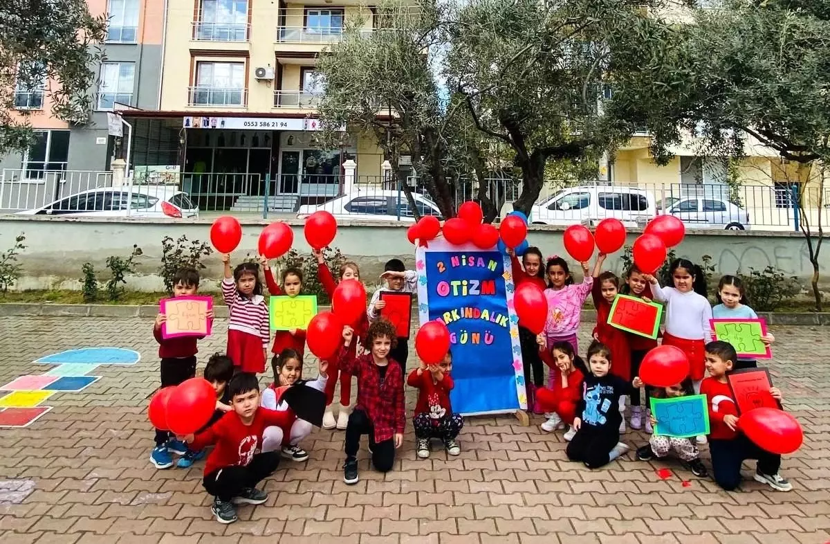 Anaokulu Öğrencilerinden Otizm Farkındalığı