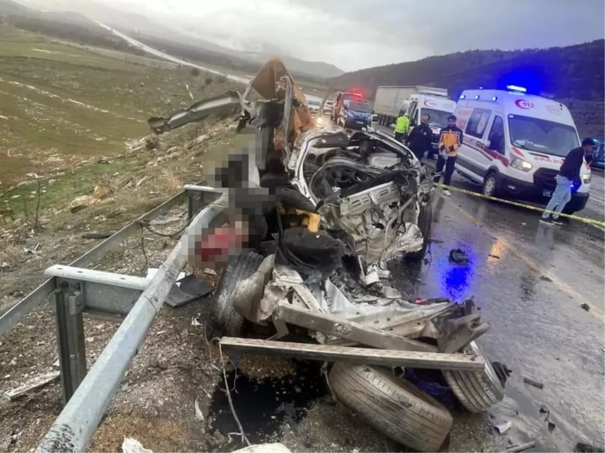 Malatya\'da Feci Trafik Kazası