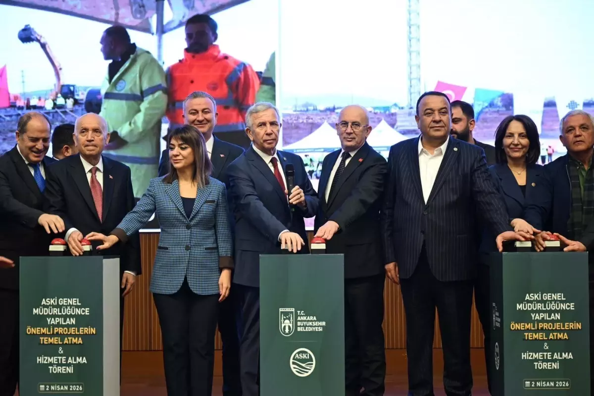 Ankara\'nın Su Altyapısı Gelişiyor