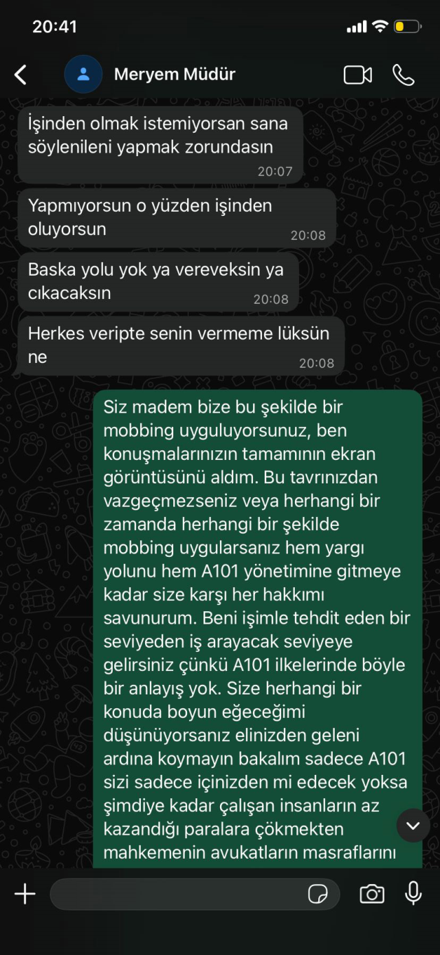Zincir marketle ilgili vahim iddia: Müdürler, alt kademedeki çalışanlardan haraç alıyor