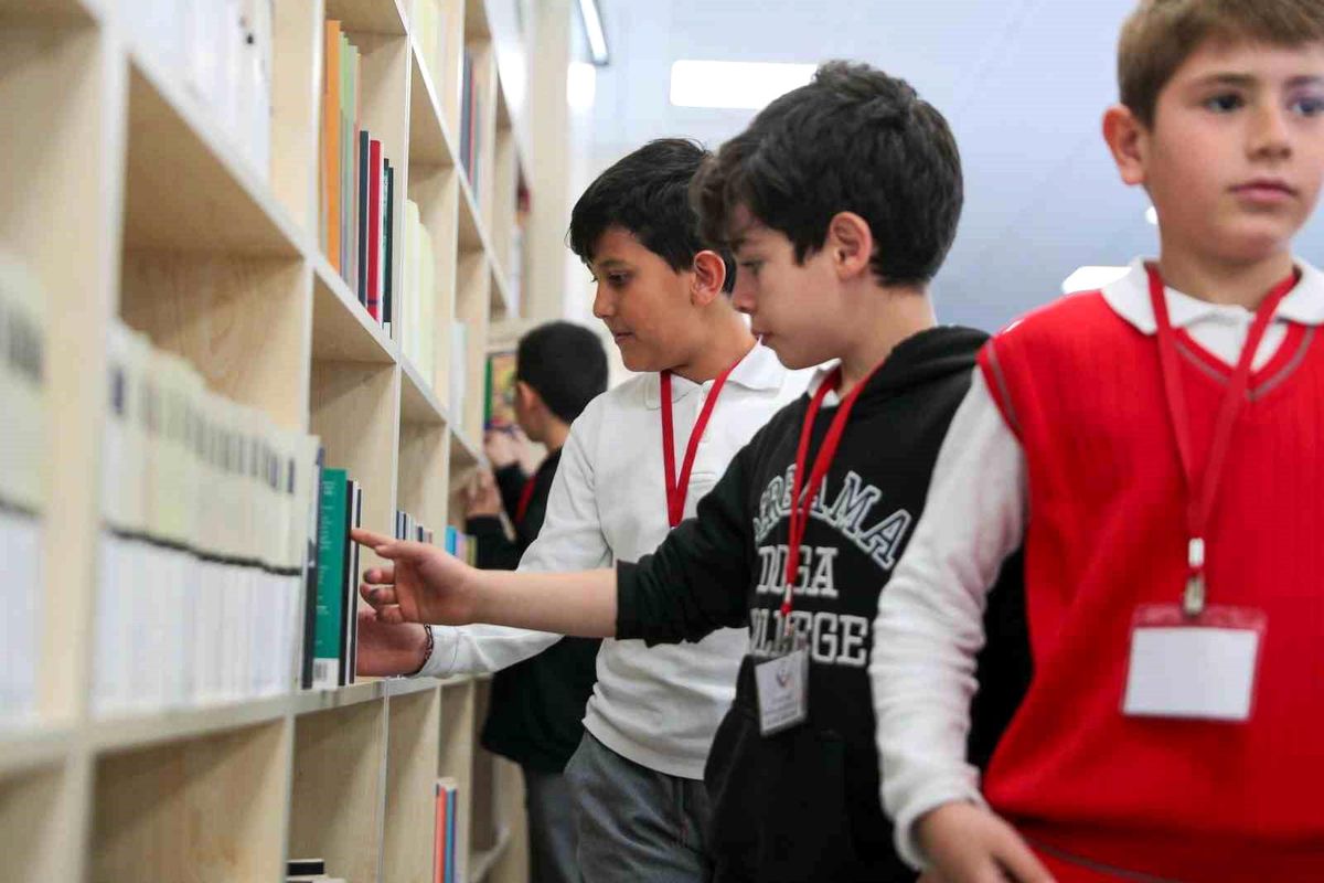Aliağa\'da Kütüphane Haftasına özel anlamlı etkinlik