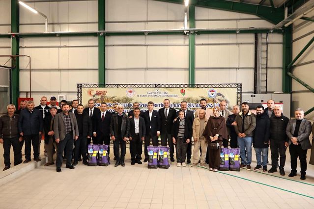 Amasya’da Çiftçilere Yonca Tohumu Desteği