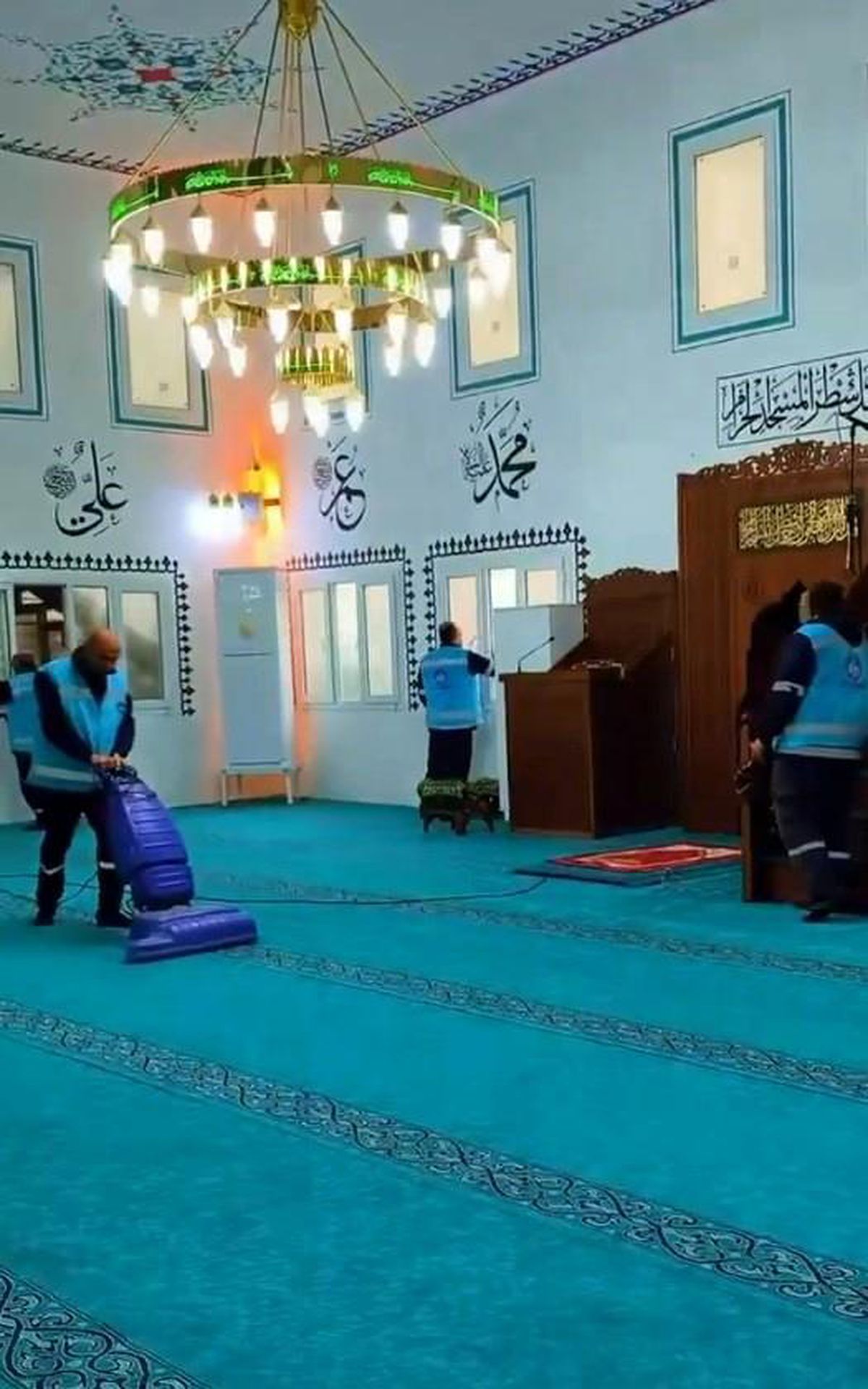 Antakya\'da İbadethane Temizliği Sürüyor