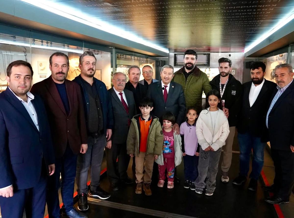 Darende\'de "Çanakkale Savaşları Mobil Müzesi"ne yoğun ilgi