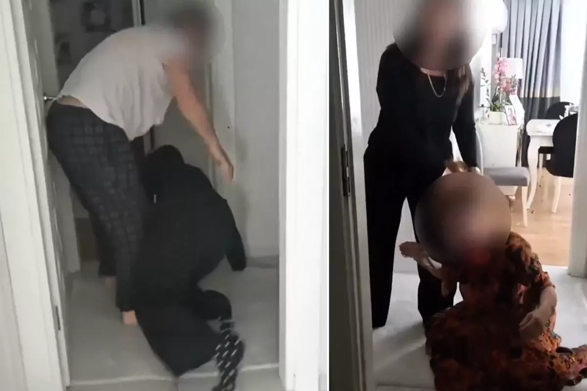 Eşini komşusuyla evinin yatak odasında yakaladı