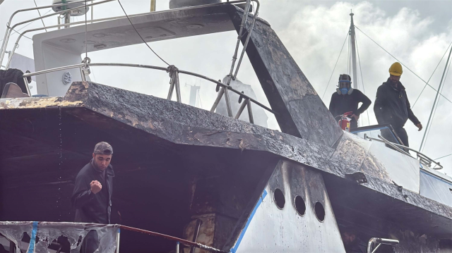 Eski kulüp başkanının yatı alev alev yandı