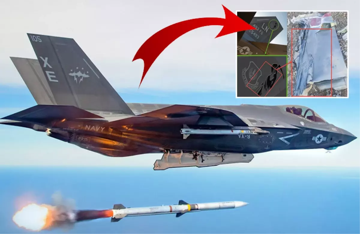 İran, ABD\'nin görünmez savaşçısı F-35\'i vurdu! İşte enkaz görüntüleri