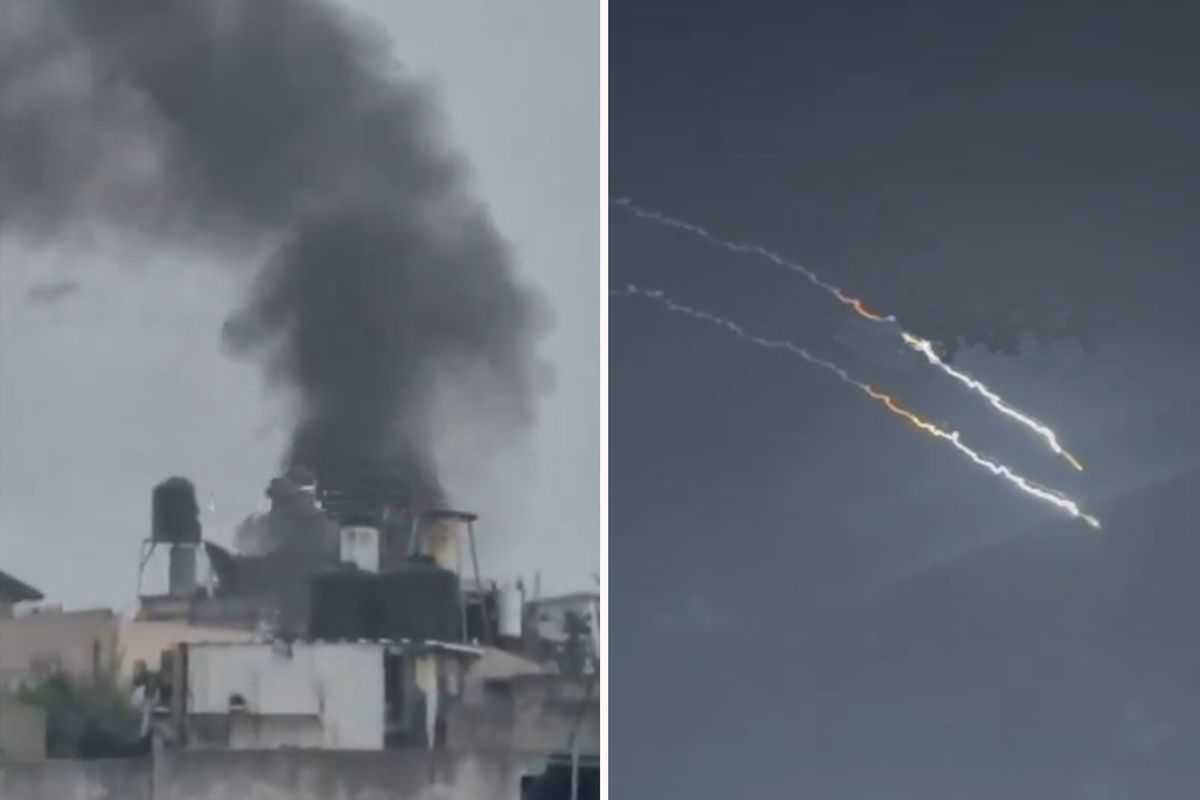 İran ve Hizbullah\'tan İsrail\'e eş zamanlı füze saldırısı