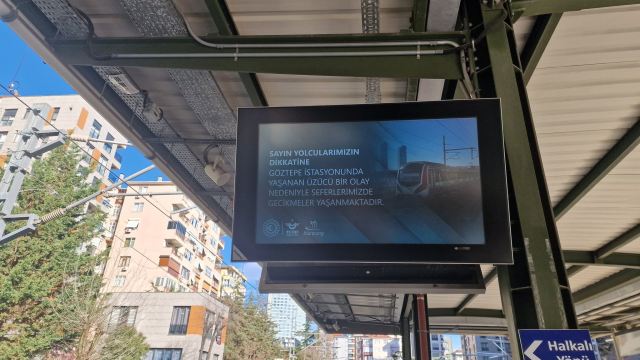 Marmaray Göztepe durağında hareketli dakikalar, hayatına raylarda son verdi