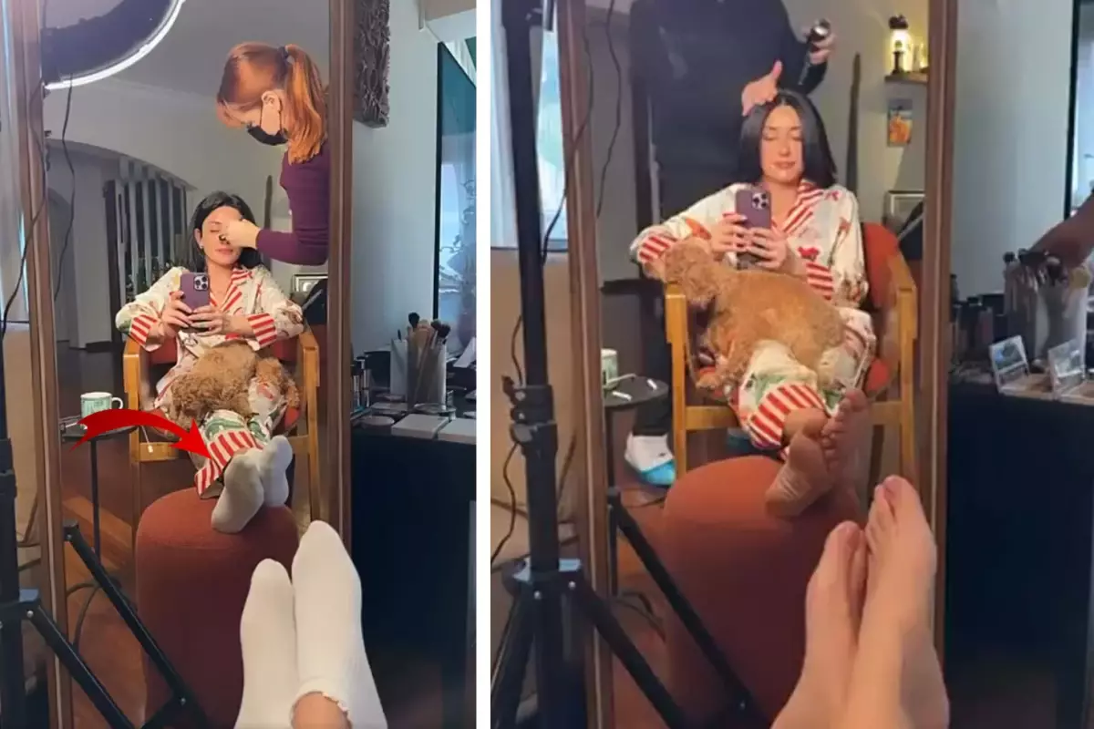 Melek Mosso’nun abonelik sistemi konuşuluyor! Çorap detayı