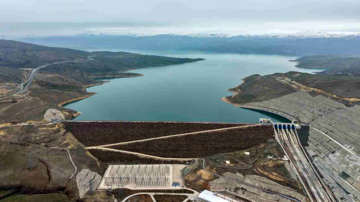 Muş\'ta Baraj Doluluk Oranı Yüzde 90\'ı Geçti