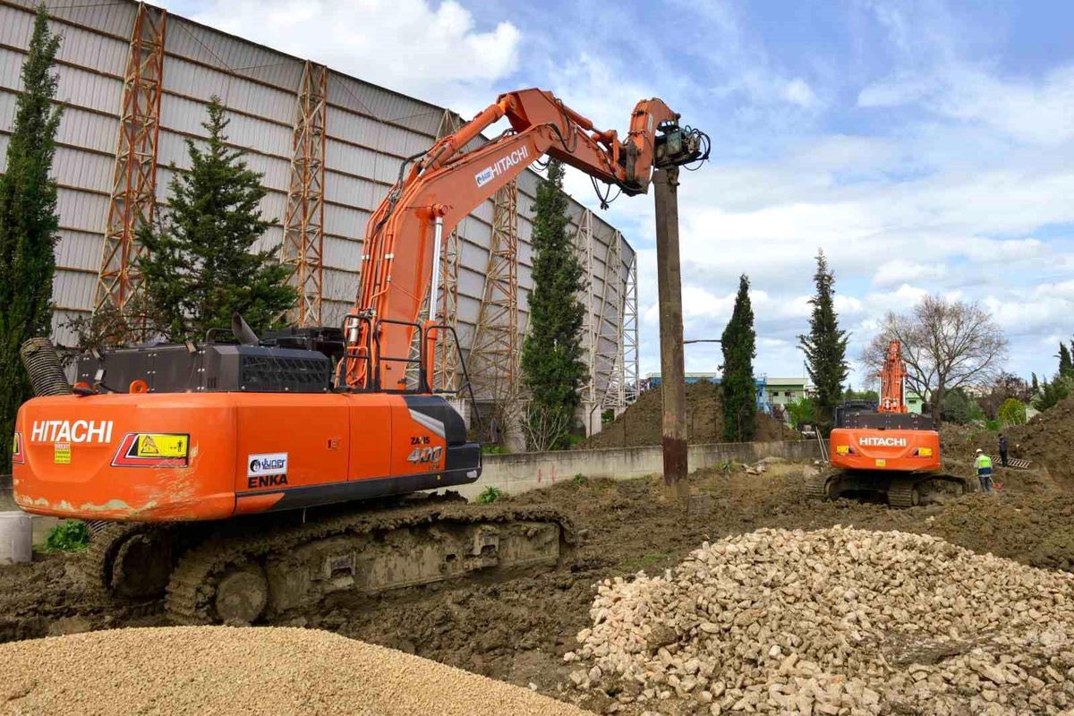 Özlüce\'de altyapıya çevreci ve kalıcı çözüm