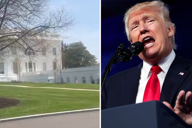 Trump’ın Beyaz Saray’da son ses çaldırdığı müziğe bakın