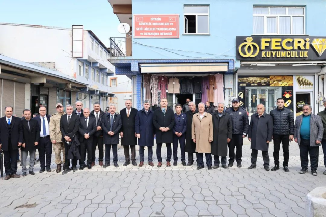 Vali Önder Bozkurt Diyadin’de incelemelerde bulundu