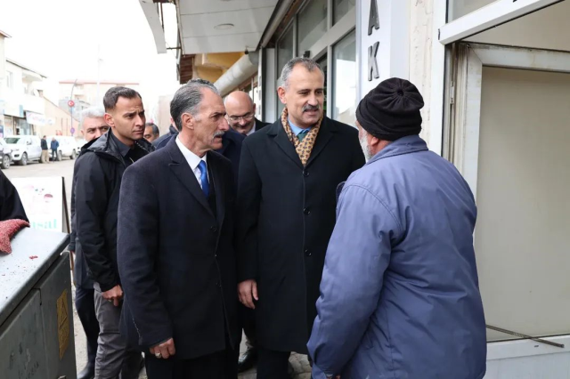 Vali Önder Bozkurt Diyadin’de incelemelerde bulundu