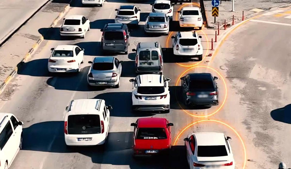 Gaziantep\'te 412 Sürücüye Ceza