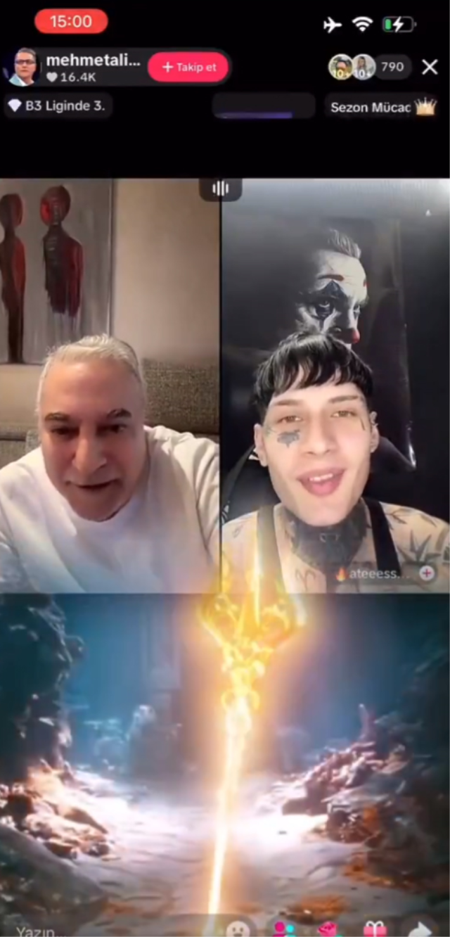 <a class='keyword-sd' href='/mehmet-ali-erbil-2/' title='Mehmet Ali Erbil'>Mehmet Ali Erbil</a> annesinin cenazesine katılmadığı gün TikTok yayından servet kazandı