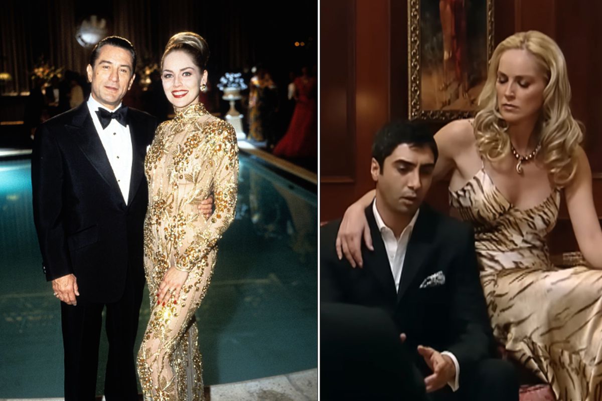 Sharon Stone: Hollywood’un en iyi öpüşen adamı Robert De Niro