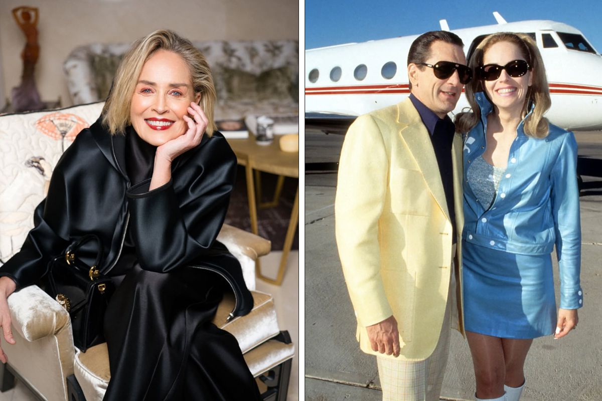 Sharon Stone: Hollywood’un en iyi öpüşen adamı Robert De Niro
