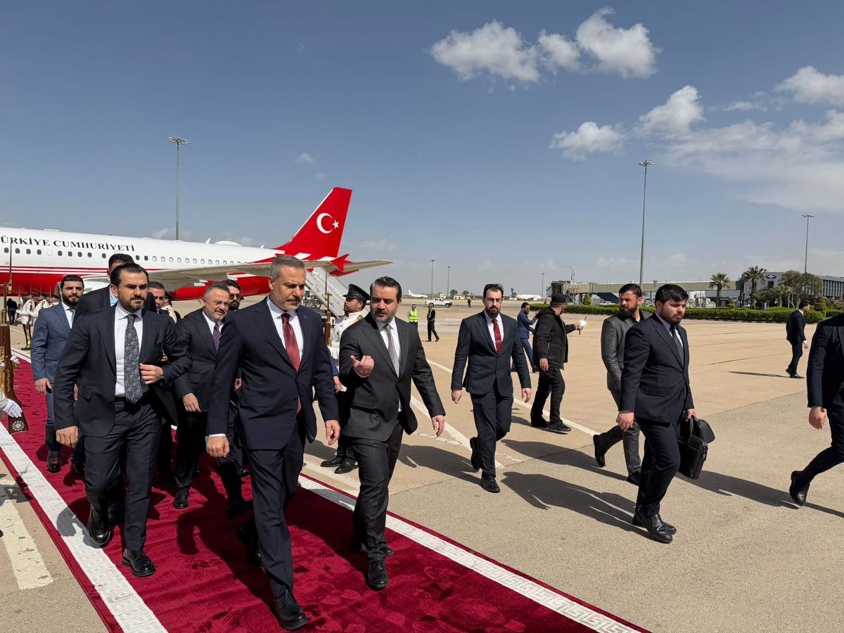 Bakan Fidan, Suriye\'ye gitti