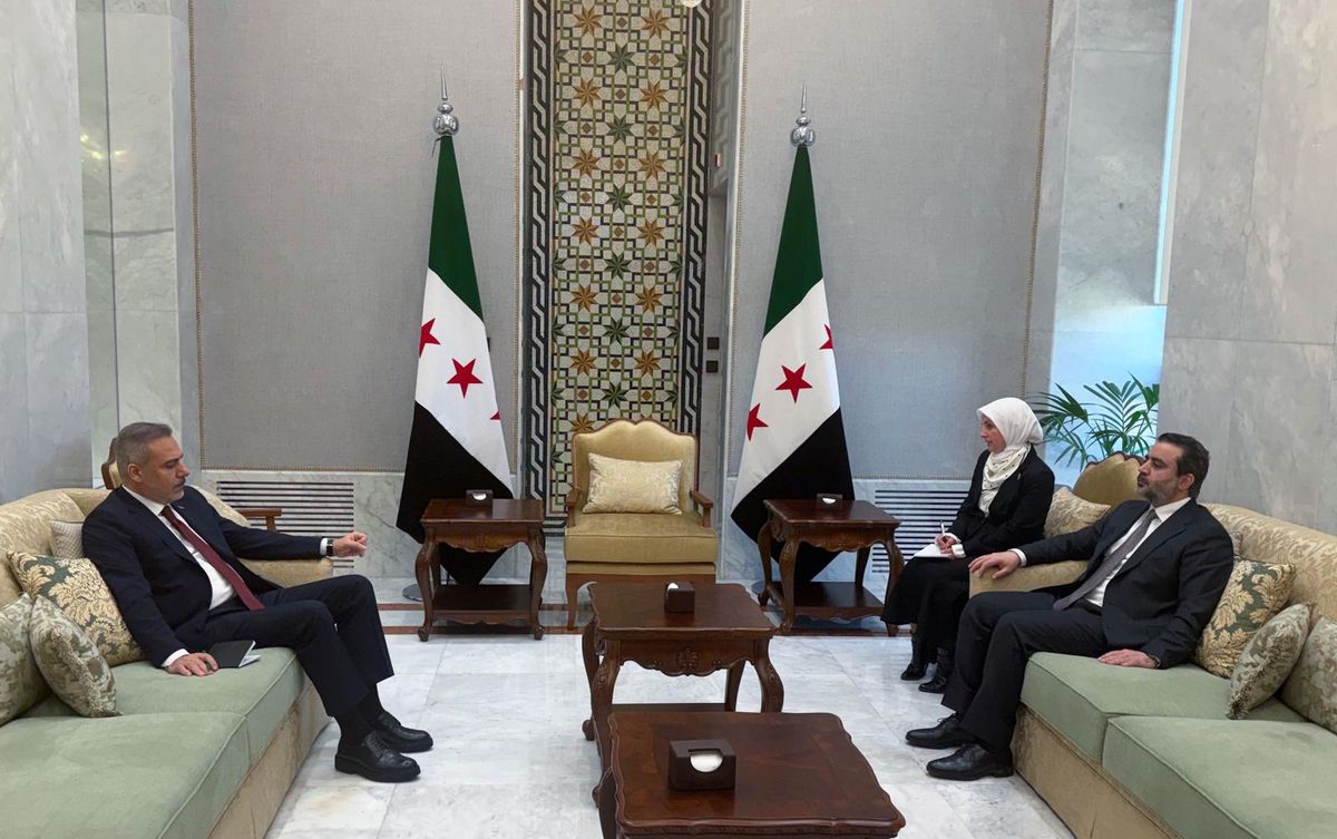 Fidan, Zelenskiy ve Şara ile Görüştü