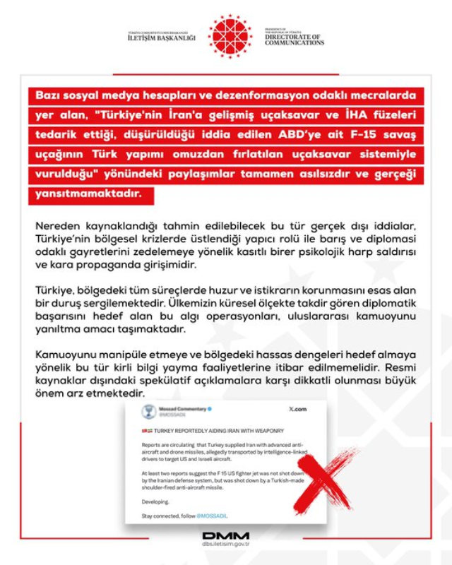 İnfial yaratan F-15 iddiası! Türkiye'den jet yalanlama geldi