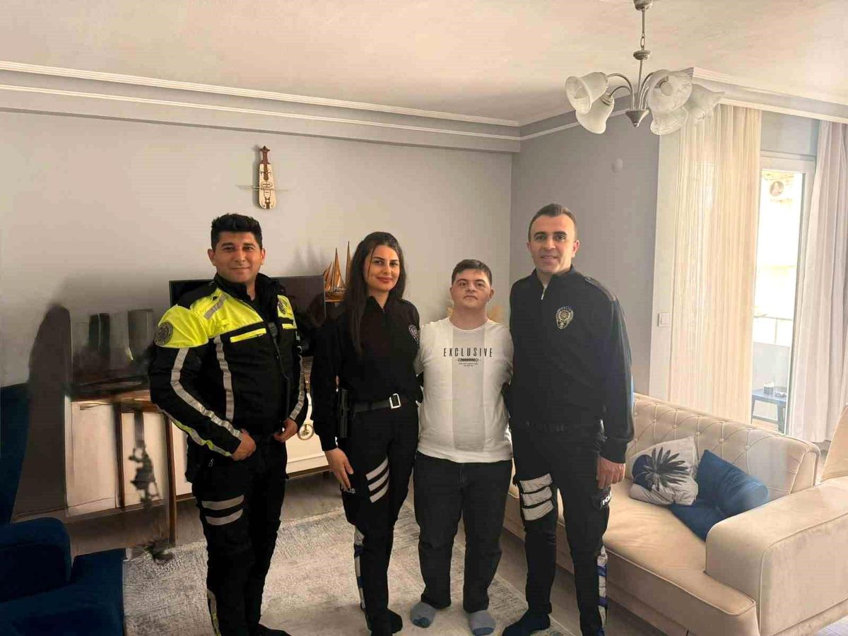 Melik\'in Doğum Günü Polisiyle Kutlandı