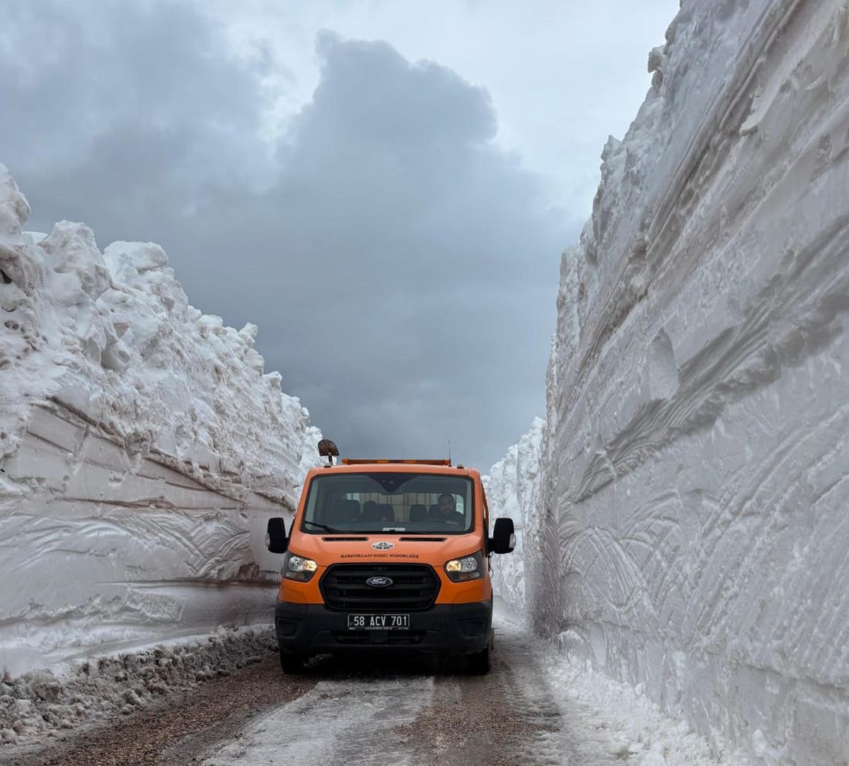 Erzincan\'da Karla Mücadele