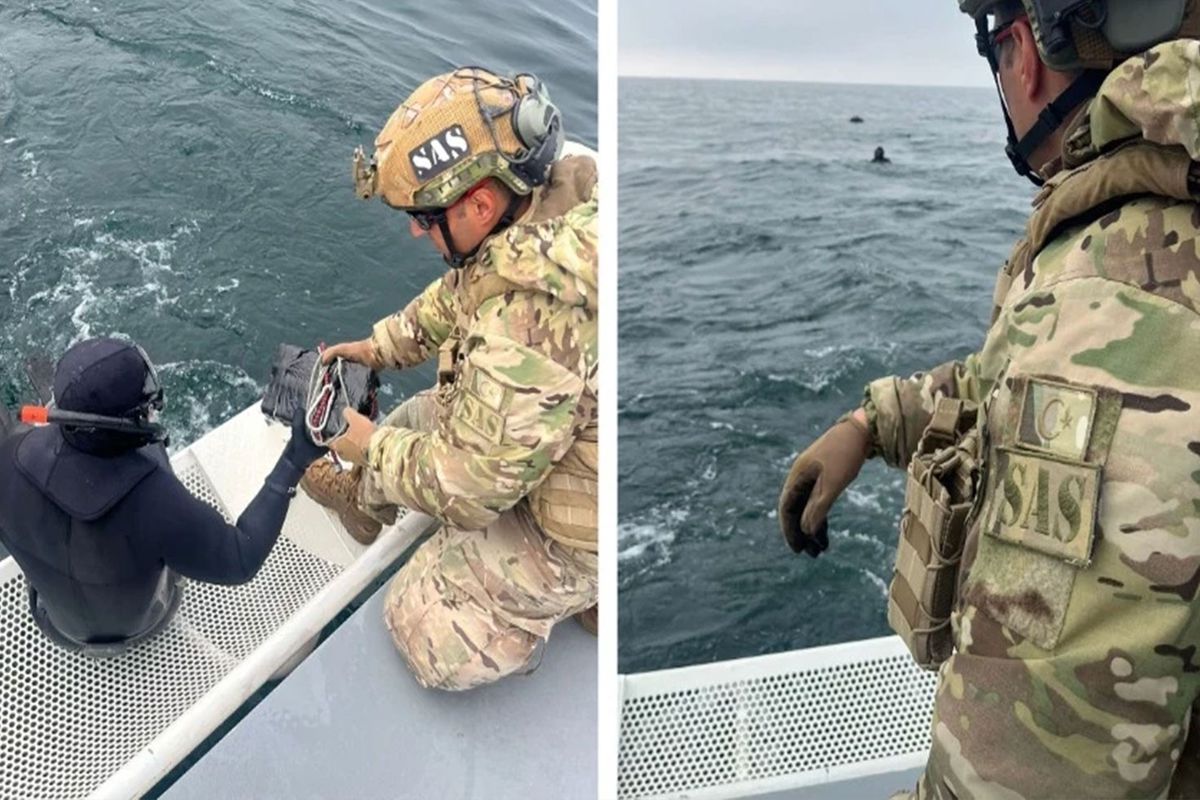 İğneada açıklarında tespit edildi, SAS timleri alarma geçti