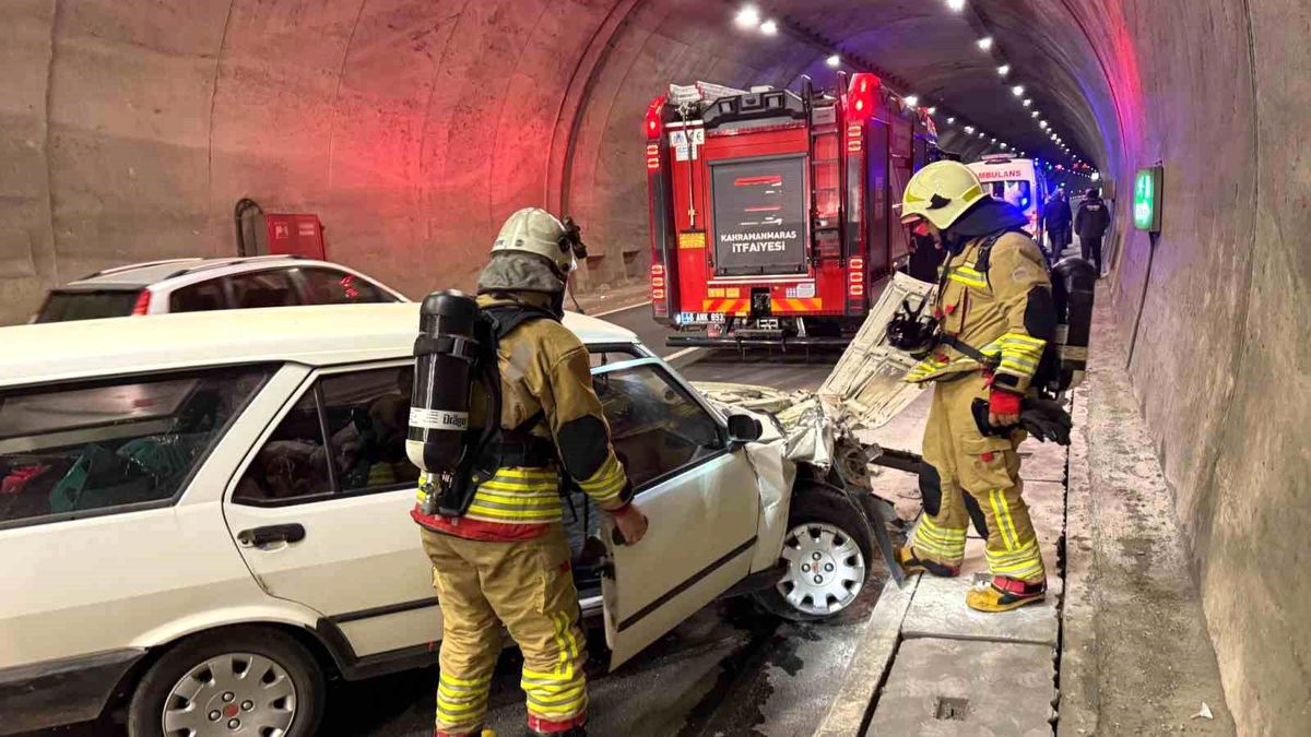 Kahramanmaraş\'ta Trafik Kazası: 1 Yaralı