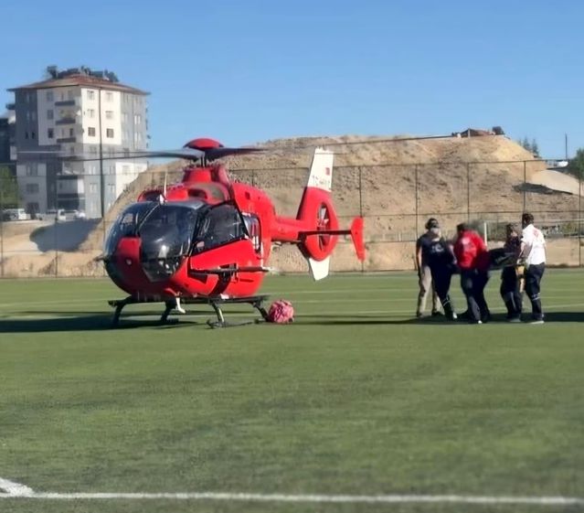 Kalp Krizindeki Hastaya Hava Ambulansı