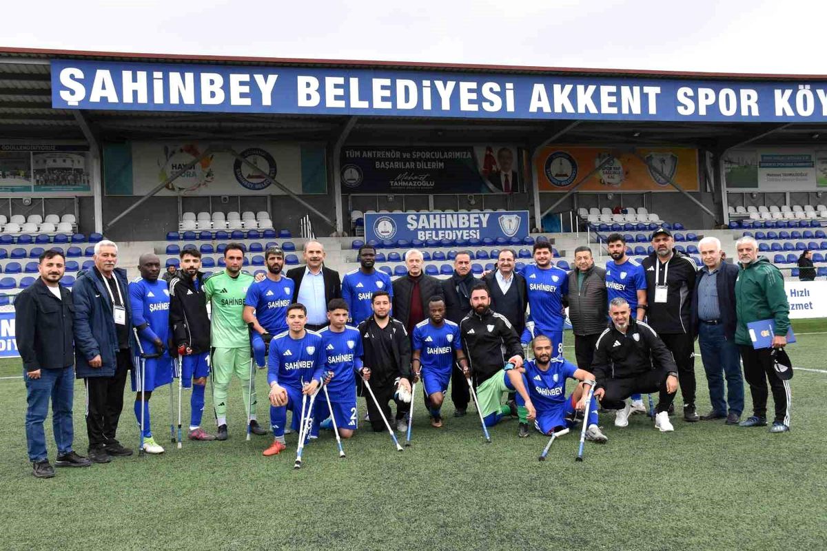 Şahinbey Ampute şampiyonluğa ilerliyor 5-1