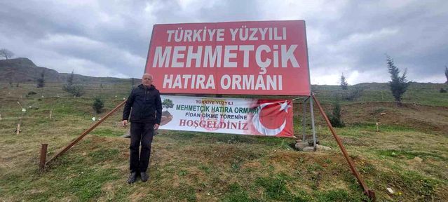Samsun’da Türkiye Yüzyılı Mehmetçik Hatıra Ormanı Fidan Dikme Töreni Düzenlendi